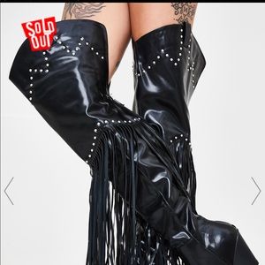 Night Shakin / Cape Robin Montana cowboy boots 7.5